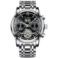 POEDAGAR Mens Watches Top Brand Luxury Automatic Mechanical Clock Business Watch Men Casual Waterproof Watch Relogio Masculino