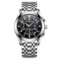 POEDAGAR 2021 Men Watch Luxury Top Brand Sport Business Rose Gold Watches Mens Waterproof Quartz Clock Watches Relogio Masculino
