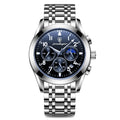 POEDAGAR 2021 Men Watch Luxury Top Brand Sport Business Rose Gold Watches Mens Waterproof Quartz Clock Watches Relogio Masculino