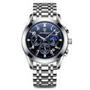 POEDAGAR Men Watches 2021 New Fashion Leather Waterproof Luminous Top Brand Luxury Mens Quartz Wristwatch Relogio Masculino