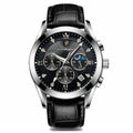 POEDAGAR 2021 Men Watch Luxury Top Brand Sport Business Rose Gold Watches Mens Waterproof Quartz Clock Watches Relogio Masculino