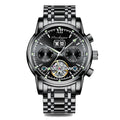 POEDAGAR Mens Watches Top Brand Luxury Automatic Mechanical Clock Business Watch Men Casual Waterproof Watch Relogio Masculino