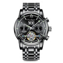 POEDAGAR Mens Watches Top Brand Luxury Automatic Mechanical Clock Business Watch Men Casual Waterproof Watch Relogio Masculino