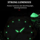 Poedagar Top Brand Luxury Fashion Green Dial Watch Men Waterproof Luminous Week Date Clock Sport Watches Mens Quartz Wristwatch