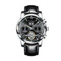 POEDAGAR Mens Watches Top Brand Luxury Automatic Mechanical Clock Business Watch Men Casual Waterproof Watch Relogio Masculino