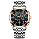 POEDAGAR 2021 Men Watch Luxury Top Brand Sport Business Rose Gold Watches Mens Waterproof Quartz Clock Watches Relogio Masculino