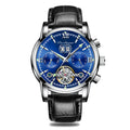 POEDAGAR Mens Watches Top Brand Luxury Automatic Mechanical Clock Business Watch Men Casual Waterproof Watch Relogio Masculino