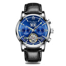 POEDAGAR Mens Watches Top Brand Luxury Automatic Mechanical Clock Business Watch Men Casual Waterproof Watch Relogio Masculino