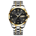 Poedagar Top Brand Luxury Fashion Green Dial Watch Men Waterproof Luminous Week Date Clock Sport Watches Mens Quartz Wristwatch