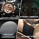 POEDAGAR Top Luxury Brand Men Wristwatch Waterproof Luminous Chronograph Date Men's Watch High Quality Man Watches Quartz Clock