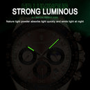 POEDAGAR Luxury Watch For Men Chronograph Waterproof Luminous Date Man Wristwatch Stainless Steel Men's Watches Quartz Clock+box