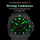 POEDAGAR Luxury Man Wristwatch Top Luminous Waterproof Date Men Clock High Quality Stainless Steel Men's Quartz Watches Male+Box