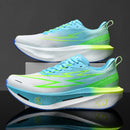 Running Shoes Men Sports Carbon Board Speciality Marathon Breathable Lightweight Women's Comfortable Athletic Nonskid Sneakers
