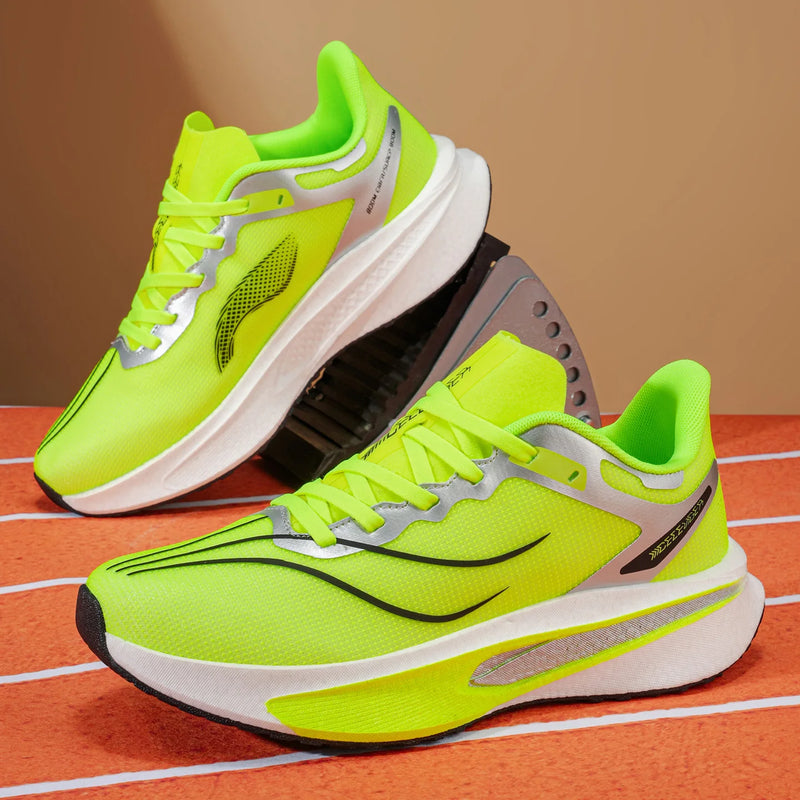 Marathon Men Running Shoes Air Cushion Women's Carbon Board Sports Breathable Athletic Lightweight Comfortable Nonskid Sneakers