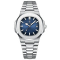 POEDAGAR Top Luxury Brand Man Watch Sports Waterproof Luminous Date Men Wristwatch Square Dial Quartz Men's Watches High Quality