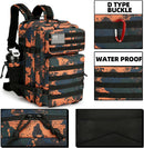 Large 45L 3P Tactical Backpack Hiking Bag Pack Outdoor Sport Backpack Waterproof Climbing Rucksack Camping Hiking Bag Mochila