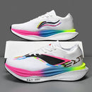 Men's Running Shoes Breathable Luxury shoes Trainer Outdoor Couple Non-Slip Race Sneakers Jogging Cushioning Mesh Off-road Shoes