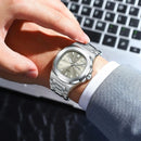 POEDAGAR Military Luxury Man Wristwatch Waterproof Luminous Date Week Square Men Clock Stainless Steel Quartz Men's Watches Male