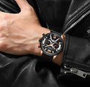 Relógio Curren Luxury Masculino de Couro