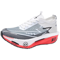 Couple breathable mesh carbon board shoes, student sports exam shoes, ultra light rebound marathon CHUNTA running shoes