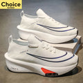 Running Shoes Carbon Board Speciality Marathon Men Sports Breathable Lightweight Women's Comfortable Athletic Nonskid Sneakers