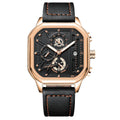 POEDAGAR Luxury Casual Male Watch Fashion Chronograph Stainless Steel Waterproof Luminous Date Military Men's Wristwatches Gifts