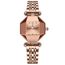POEDAGAR Women Watch Fashion Luxury Stainless Stain Waterproof Quartz Watches Top Brand Rose Gold Ladies Wristwatch Gift