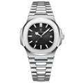 POEDAGAR Top Luxury Brand Man Watch Sports Waterproof Luminous Date Men Wristwatch Square Dial Quartz Men's Watches High Quality