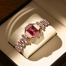 POEDAGAR Women Watch Fashion Luxury Stainless Stain Waterproof Quartz Watches Top Brand Rose Gold Ladies Wristwatch Gift