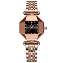 POEDAGAR Women Watch Fashion Luxury Stainless Stain Waterproof Quartz Watches Top Brand Rose Gold Ladies Wristwatch Gift