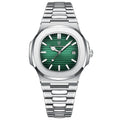 POEDAGAR Top Luxury Brand Man Watch Sports Waterproof Luminous Date Men Wristwatch Square Dial Quartz Men's Watches High Quality