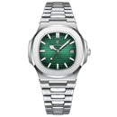 POEDAGAR Top Luxury Brand Man Watch Sports Waterproof Luminous Date Men Wristwatch Square Dial Quartz Men's Watches High Quality