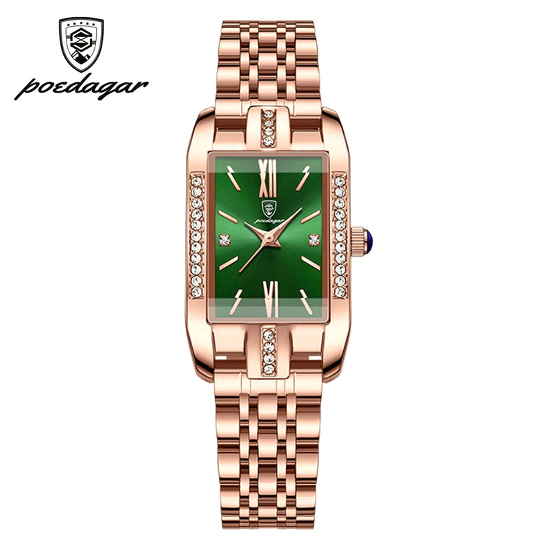 RELOGIO FEMININO POEDAGAR QUADRADO