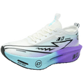 Couple breathable mesh carbon board shoes, student sports exam shoes, ultra light rebound marathon CHUNTA running shoes