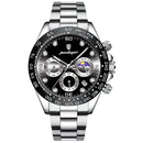 POEDAGAR Top Luxury Brand Men Wristwatch Waterproof Luminous Chronograph Date Men's Watch High Quality Man Watches Quartz Clock